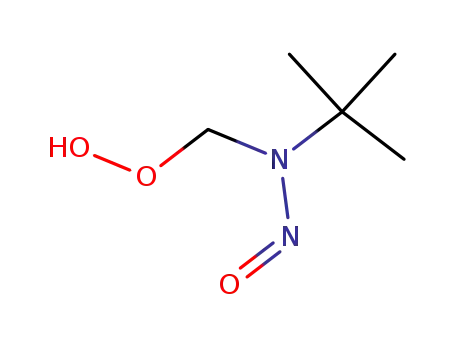 Hydroperoxide, ((1,1-dimethylethyl)nitrosoamino)methyl