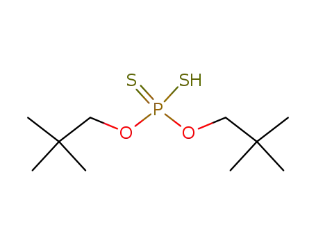 Molecular Structure of 74862-73-0 (O,O-bis(2,2-dimethylpropyl) hydrogen phosphorodithioate)