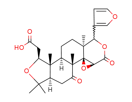 Molecular Structure of 751-28-0 (ISOOBACUNOICACID)