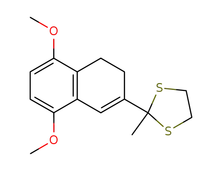 2-(5,8-Dimethoxy-3,4-dihydro-naphthalen-2-yl)-2-methyl-[1,3]dithiolane