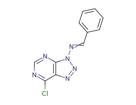 N-(5-chloro-2,4,7,8,9-pentazabicyclo[4.3.0]nona-2,4,7,10-tetraen-9-yl)-1-phenyl-methanimine cas  7498-27-3