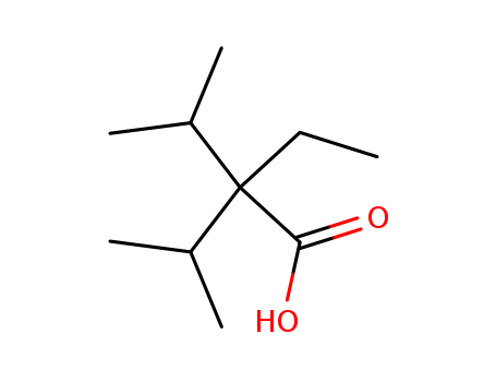 2-ethyl-3-methyl-2-propan-2-yl-butanoic acid cas  7498-50-2