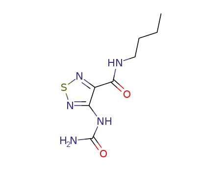 N-butyl-4-(carbamoylamino)-1,2,5-thiadiazole-3-carboxamide