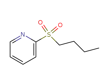 Molecular Structure of 142023-34-5 (Pyridine, 2-(butylsulfonyl)- (9CI))