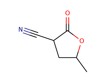 5-methyl-2-oxo-oxolane-3-carbonitrile cas  76263-39-3