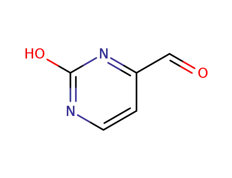 Molecular Structure of 950514-12-2 (2-Oxo-1,2-dihydropyriMidine-4-carbaldehyde)
