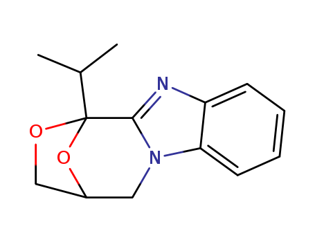 1,4-EPOXY-1H,3H-(1,4)OXAZEPINO[4,3-A]BENZO[D]IMIDAZOLE,4,5-DIHYDRO-1-(1-METHYLETHYL)-