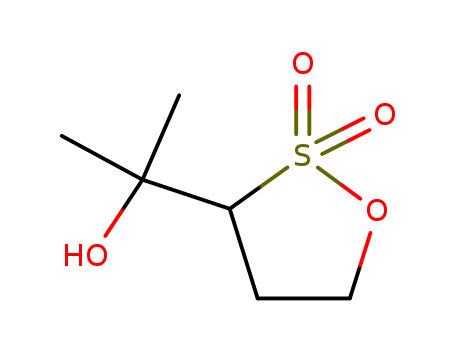 2-(2,2-dioxooxathiolan-3-yl)propan-2-ol cas  75732-48-8