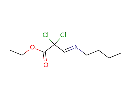 ethyl (3E)-3-(butylimino)-2,2-dichloropropanoate
