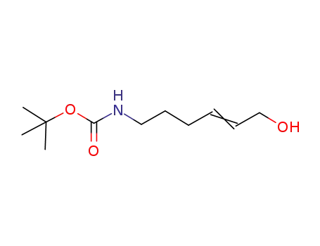 카르밤산, (6-히드록시-4-헥세닐)-, 1,1-디메틸에틸 에스테르 (9CI)