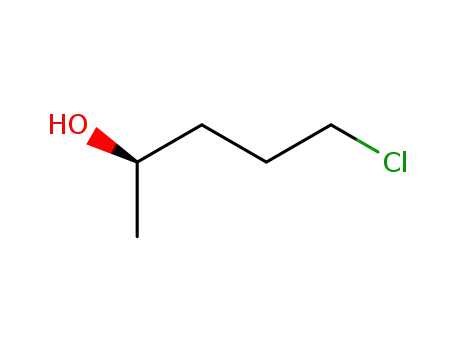 Molecular Structure of 76188-95-9 ((R)-5-CHLORO-2-PENTANOL)