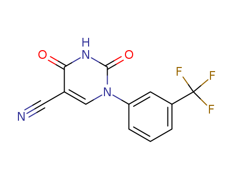 5-Cyano-1-[3-(trifluoromethyl)phenyl]uracil 75838-24-3
