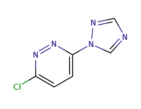3-chloro-6-(1H-1,2,4-triazol-1-yl)pyridazine(SALTDATA: FREE)