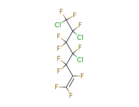 Molecular Structure of 755-13-5 (4,6,7-trichloro-1,1,2,3,3,4,5,5,6,7,7-undecafluoro-hept-1-ene)