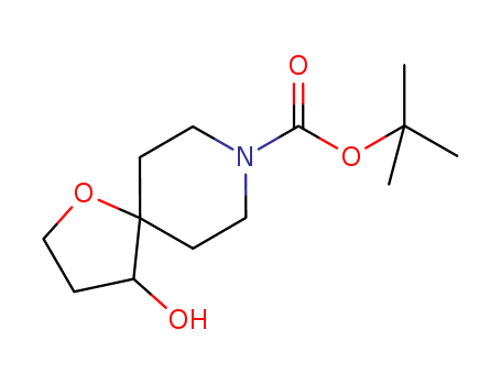 4-hydroxy-1-Oxa-8-azaspiro[4.5]decane-8-carboxylic acid 1,1-dimethylethyl ester