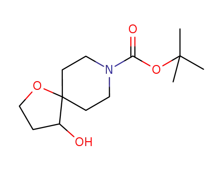 1-옥사-8-아자스피로[4.5]데칸-8-카르복실산, 4-히드록시-, 1,1-디메틸에틸 에스테르