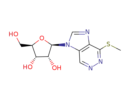 1-(β-D-ribofuranosyl)-4-methylthioimidazo<4,5-d>pyridazine
