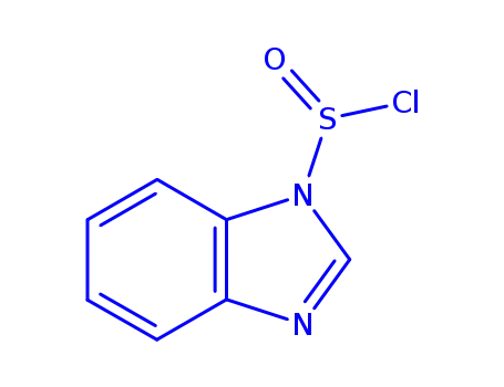 1H-벤즈이미다졸-1-설피닐클로라이드(9CI)