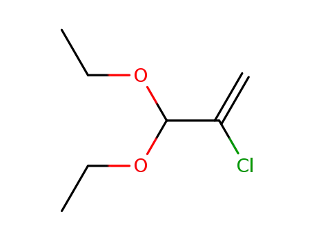 Molecular Structure of 7575-33-9 (2-chloro-3.3-diethoxyprop-1-ene)