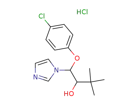 β-(4-クロロフェノキシ)-α-(1,1-ジメチルエチル)-1H-イミダゾール-1-エタノール?塩酸塩