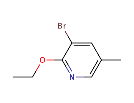 Pyridine, 3-bromo-2-ethoxy-5-methyl- (9CI)