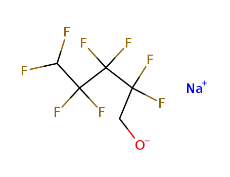 Molecular Structure of 39952-44-8 (1-Pentanol, 2,2,3,3,4,4,5,5-octafluoro-, sodium salt)