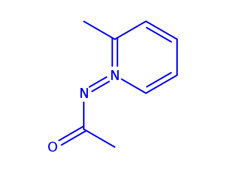 Molecular Structure of 7584-27-2 (Acetyl(2-methylpyridinio)amine anion)