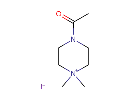 Molecular Structure of 75667-84-4 (4-ACETYL-1,1-DIMETHYLPIPERAZINIUM IODIDE)