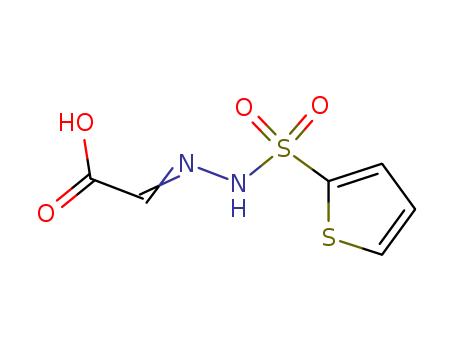 Acetic acid, [(2-thienylsulfonyl)hydrazono]- cas  75968-28-4