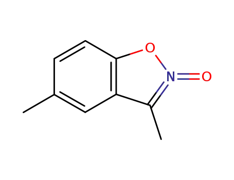 Molecular Structure of 75633-01-1 (1,2-Benzisoxazole,3,5-dimethyl-,2-oxide(9CI))