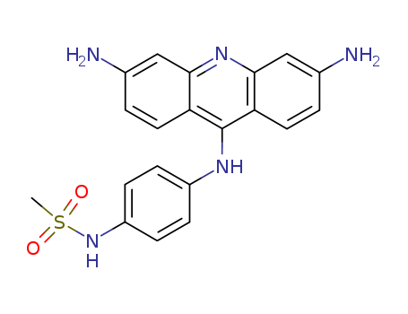 3,6-DIAMINO-9-(4-(METHYLSULFONYL)AMINOPHENYL)AMINOACRIDINE