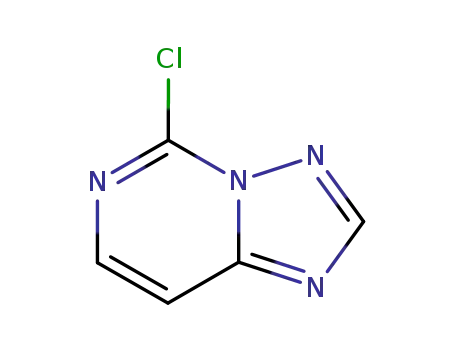 Molecular Structure of 76044-36-5 (5-CHLORO-[1,2,4]TRIAZOLO[1,5-C]PYRIMIDINE)