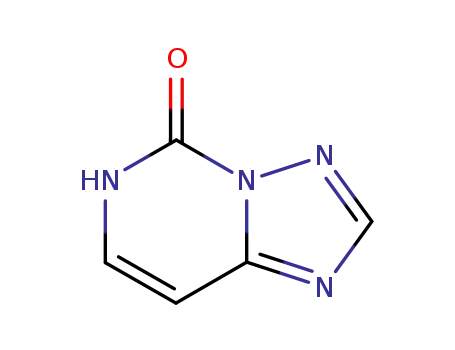 Molecular Structure of 76044-31-0 ([1,2,4]TRIAZOLO[1,5-C]PYRIMIDIN-5-OL)