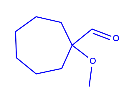 Cycloheptanecarboxaldehyde, 1-methoxy- (9CI)