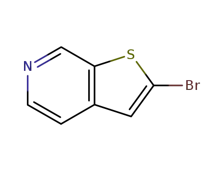 Molecular Structure of 756477-36-8 (Thieno[2,3-c]pyridine, 2-bromo- (9CI))