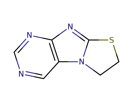 Molecular Structure of 7597-61-7 (6,7-dihydro[1,3]thiazolo[2,3-f]purine)