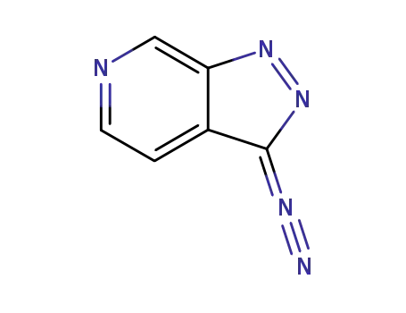 3-diazo-3H-pyrazolo<3,4-c>pyridine