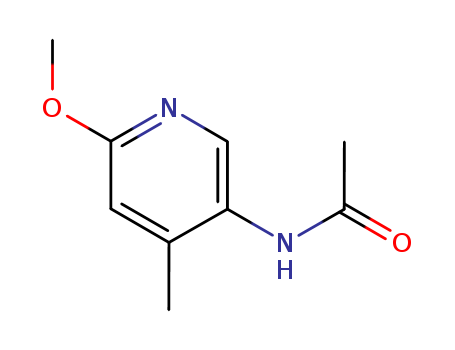 N-(6-methoxy-4-methylpyridin-3-yl)acetamide cas no. 76013-32-6 97%