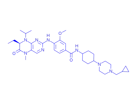 Molecular Structure of 755038-65-4 (Volasertib (BI 6727))