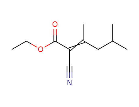 2-Cyano-3,5-dimethyl-2-hexenoic acid ethyl ester