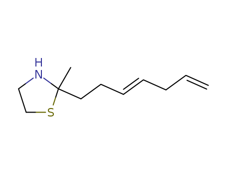 2-[(3E)-HEPTA-3,6-DIENYL]-2-METHYL-THIAZOLIDINE