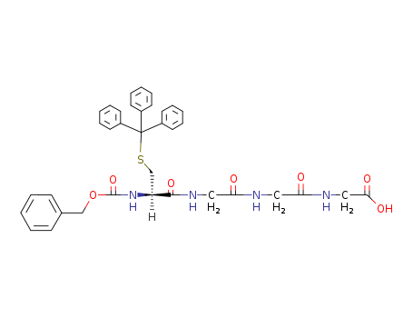 Glycine,N-[N-[N-[N-carboxy-S-(triphenylmethyl)-L-cysteinyl]glycyl]glycyl]- (9CI) cas  7586-88-1