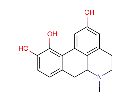4H-Dibenzo(de,g)quinoline-2,10,11-triol, 5,6,6a,7-tetrahydro-6-methyl-