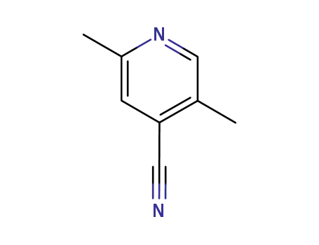 Molecular Structure of 7584-10-3 (2,5-diMethylisonicotinonitrile)