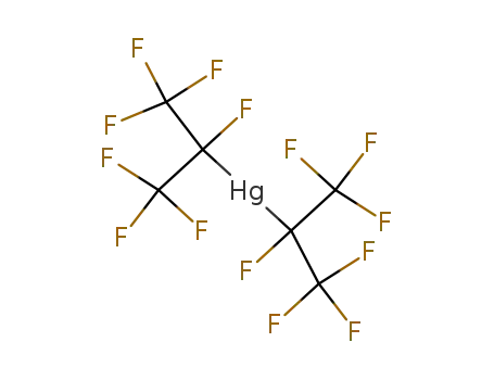 Molecular Structure of 756-88-7 (BIS(HEPTAFLUOROISOPROPYL)MERCURY)