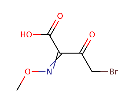 4-Bromo-2-methoxyimino-3-oxobutyric acid