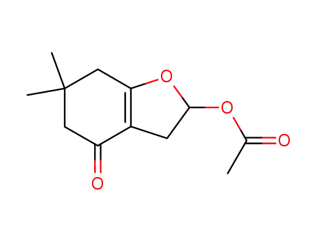 2-acetyl-6,6-dimethyl-2,3,4,5,6,7-hexahydro-4-oxo-benzo[b]furan