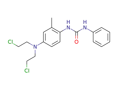 1-{4-[bis(2-chloroethyl)amino]-2-methylphenyl}-3-phenylurea