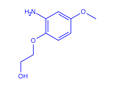 Ethanol, 2-(2-amino-4-methoxyphenoxy)- (9CI)