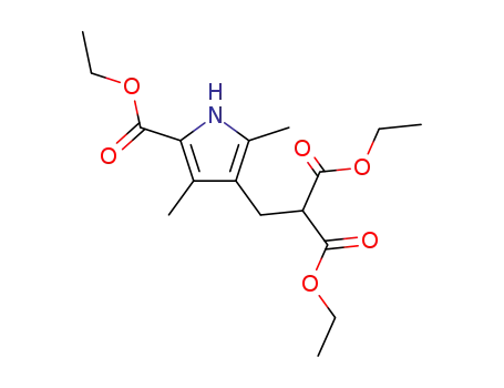 Diethyl{[5-(ethoxycarbonyl)-2,4-dimethyl-1h-pyrrol-3-yl]methyl}propanedioate